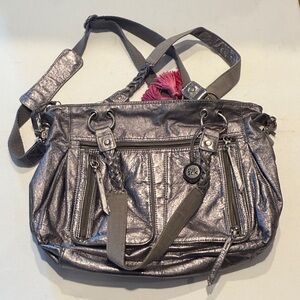 The Sak Metallic Shoulder Bag
